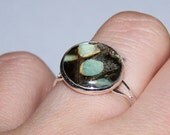 REAL BUTTERFLY wing ring