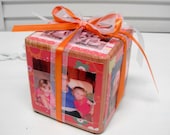 Mother's Day Photo Cube - Wood Picture Block