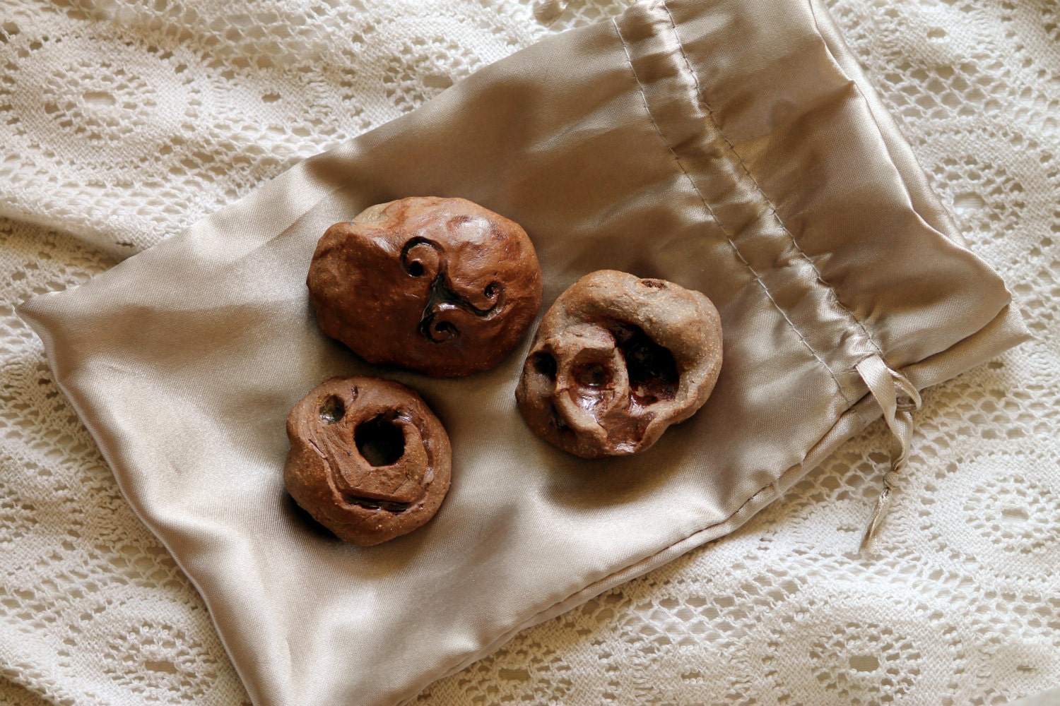 Faerie Wishing Stones, ceramic stone decorative gifts