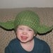 Chunky Yoda "Star Wars Inspired" Hat / Beanie - Star Wars Fans (0-3 / 3-6 / 6-12 month sizes)