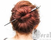 Steampunk Octopus Hair Stick. Gift for the Long Haired Tentacle Loving Time Traveller