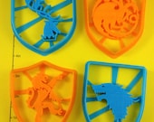 Game of Thrones Sigil Cookie Cutter Set of 4