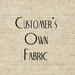 Medium Drum Lamp Shade in Customer's Own Fabric