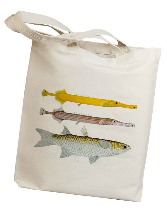 Fish Group 07 Eco Friendly Canvas Tote Bag (isl062)