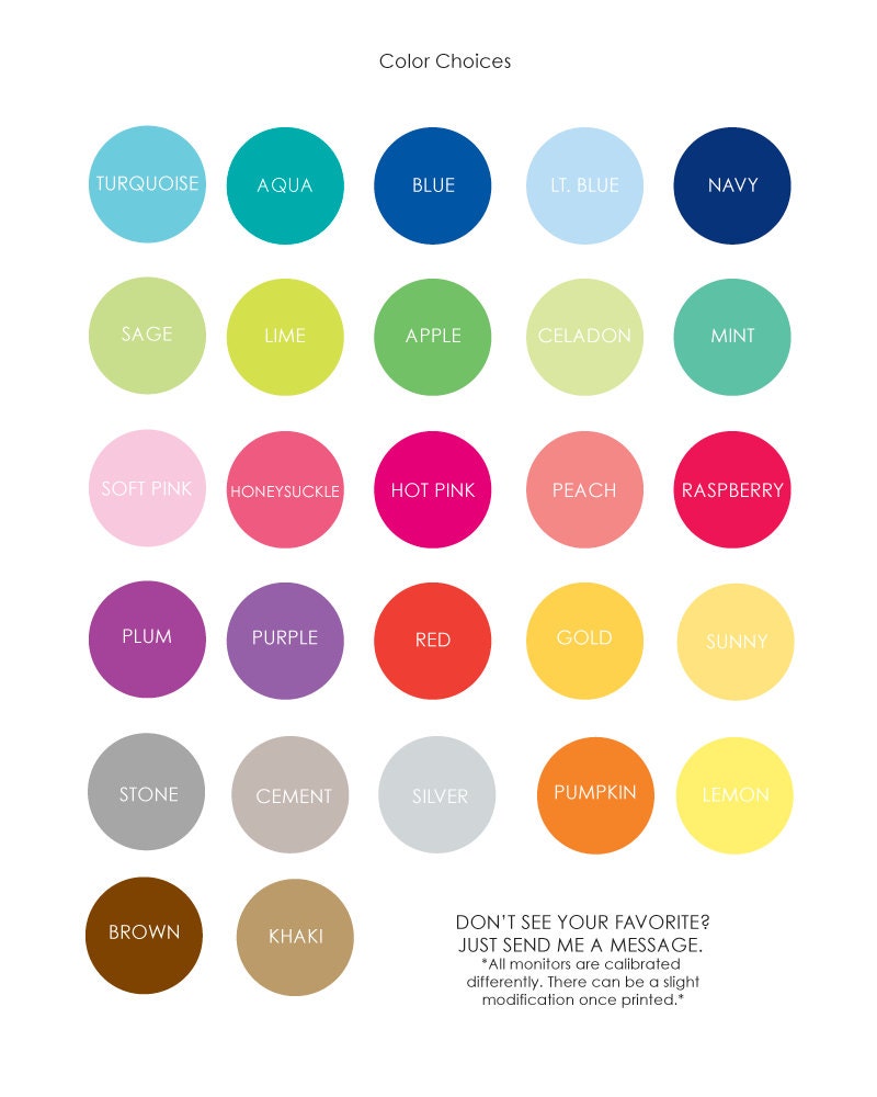 Chevron Customized Family Tree - 8x10 Print