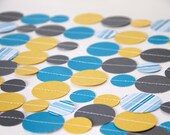 READY TO SHIP - Dot Garland - 10 feet - Birthday Decorations - Circle Streamers - Photo Booth Backdrop - Wedding Decorations