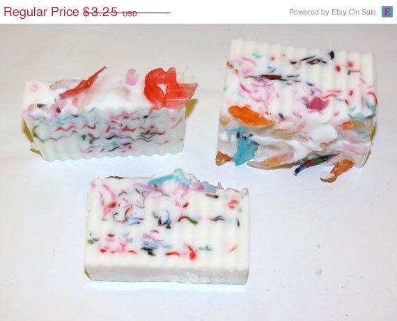 Memorial Day SALE SALE Mulberry Scented Confetti Soap