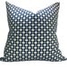 Betwixt pillow cover in Indigo/Ivory - 20 x 20