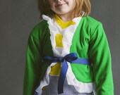 Ruffled Cardigan PDF Sewing Pattern Sizes 18m 2T 3T 4T 5 6 7 8
