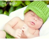 Infant/Toddler Boy's Brimmed Beanie