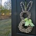 Easter Wreath - Bunny Wreath - Spring Wreath - Easter Decoration - Choose Bow Color - Last one