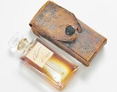Vintage Glass Perfume Bottle Molyneux France 20s