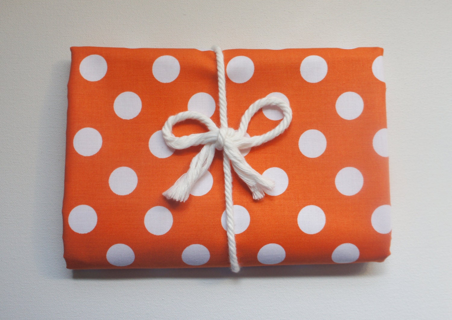 Changing Pad Cover - Riley Blake - Orange Dots