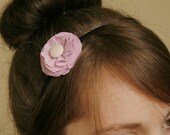 recycled t-shirt flower headband