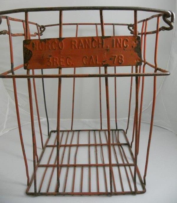 Large Red Metal Crate 1978