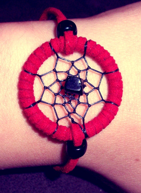 Dream Catcher Bracelet with Onyx