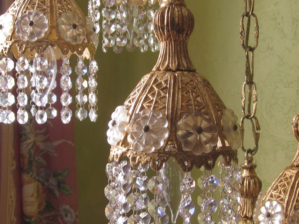Vintage Chandelier Lighting, Turkish Pendant