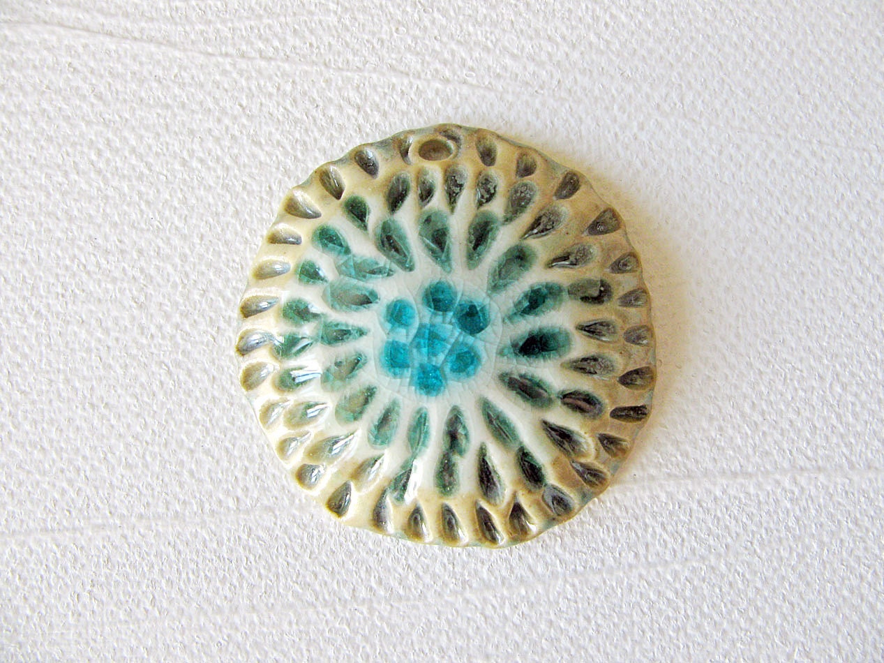 Green Sea Anemone Pendant