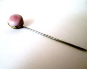 Vintage Victorian Hat Pin 1900s Angel Skin Coral