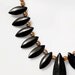 High Drama Black Dagger Statement Necklace, With Free Earrings