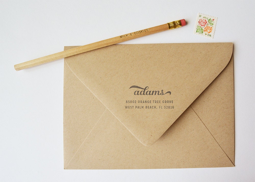 Ballgame Custom Return Address Stamp