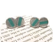 Multiple Pairs of Seafoam Green Earrings for Wedding Party or Group of Friends