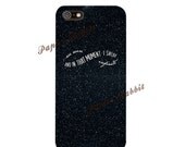 iPhone 4, 5 'infinite' case, customizable, quote from 'The Perks of Being a Wallflower'