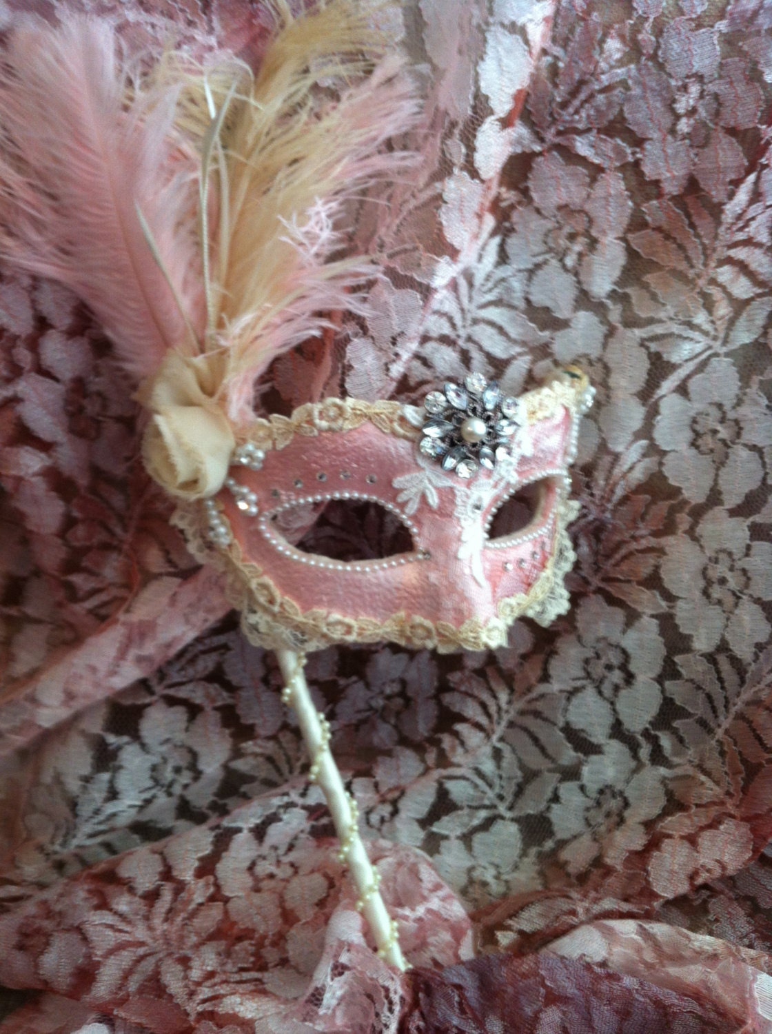 Bridal Brilliance - Custom Venetian Mask