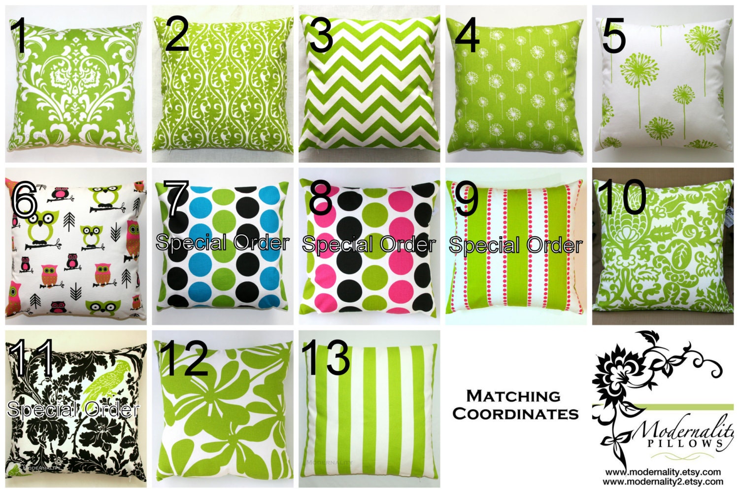 Premier Prints Chartreuse Green Lumbar Pillow Cover- 12x16 or 12x18 inches- Hidden Zipper Closure- You Choose