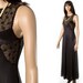 Vintage black nightgown. Floor length sexy chemise size xsmall