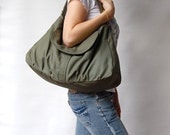 Fathers Day SALE 20% - Fortuner in Army Green (Water Resistant) Laptop / School / Shoulder / Messenger / tote / Women / Handbag