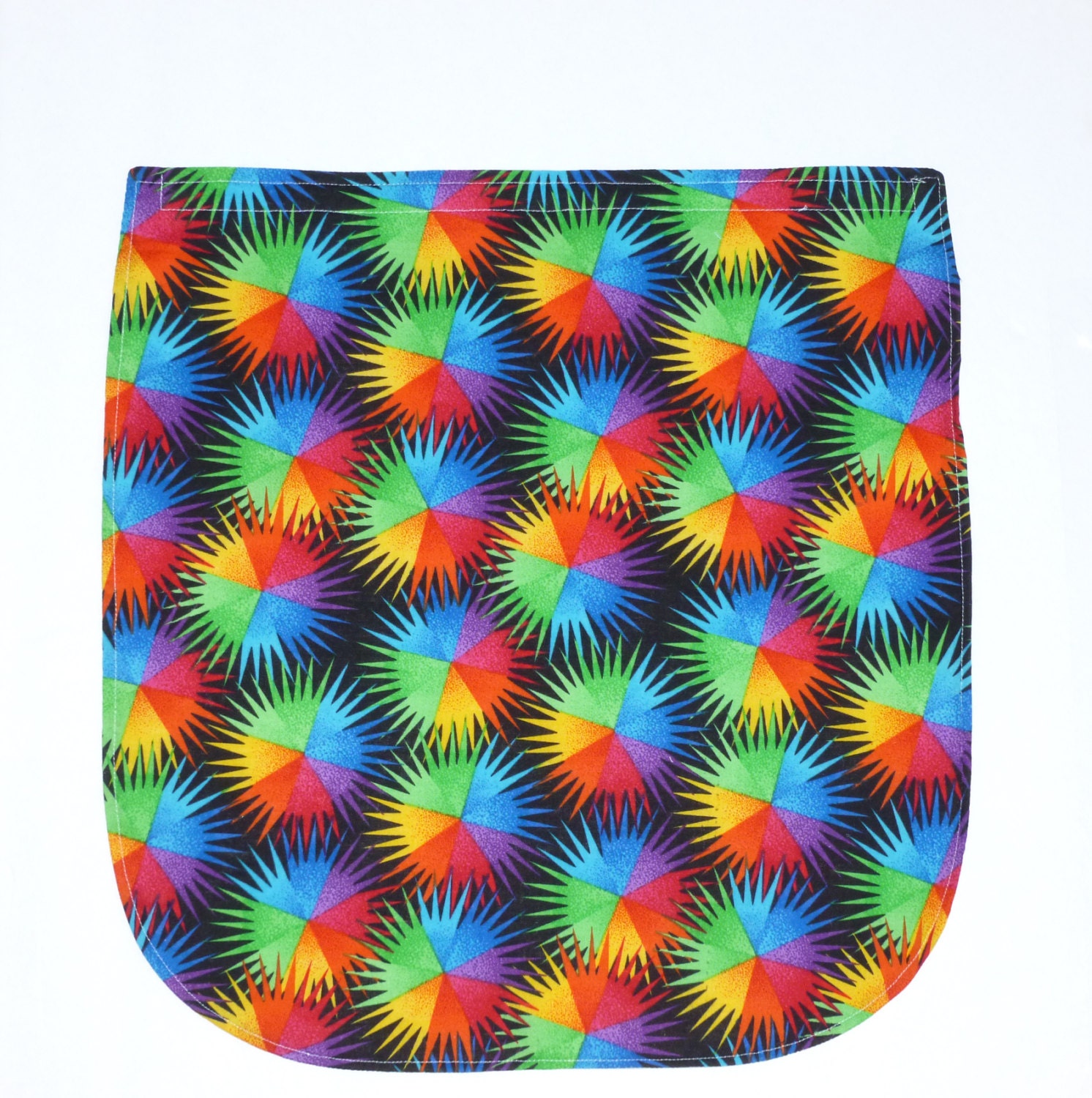 Adult Bib, red, green, blue, interchangeable mate