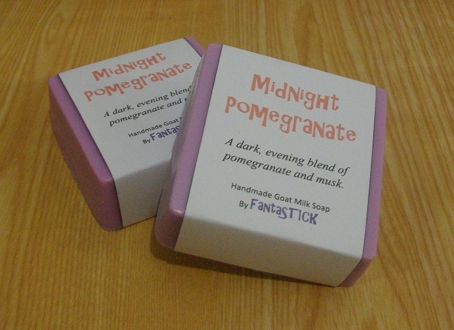 Midnight Pomegranate Goat's Milk Soap