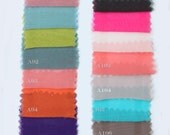 Silk chiffon swatch