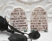 Tombstone Shakers Pepper Tate Salty O Day