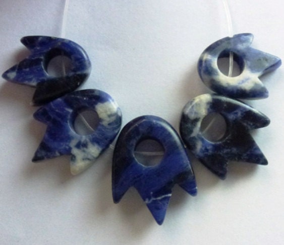 5 SODALITE Pendant Set 23x17x5mm - COD5405