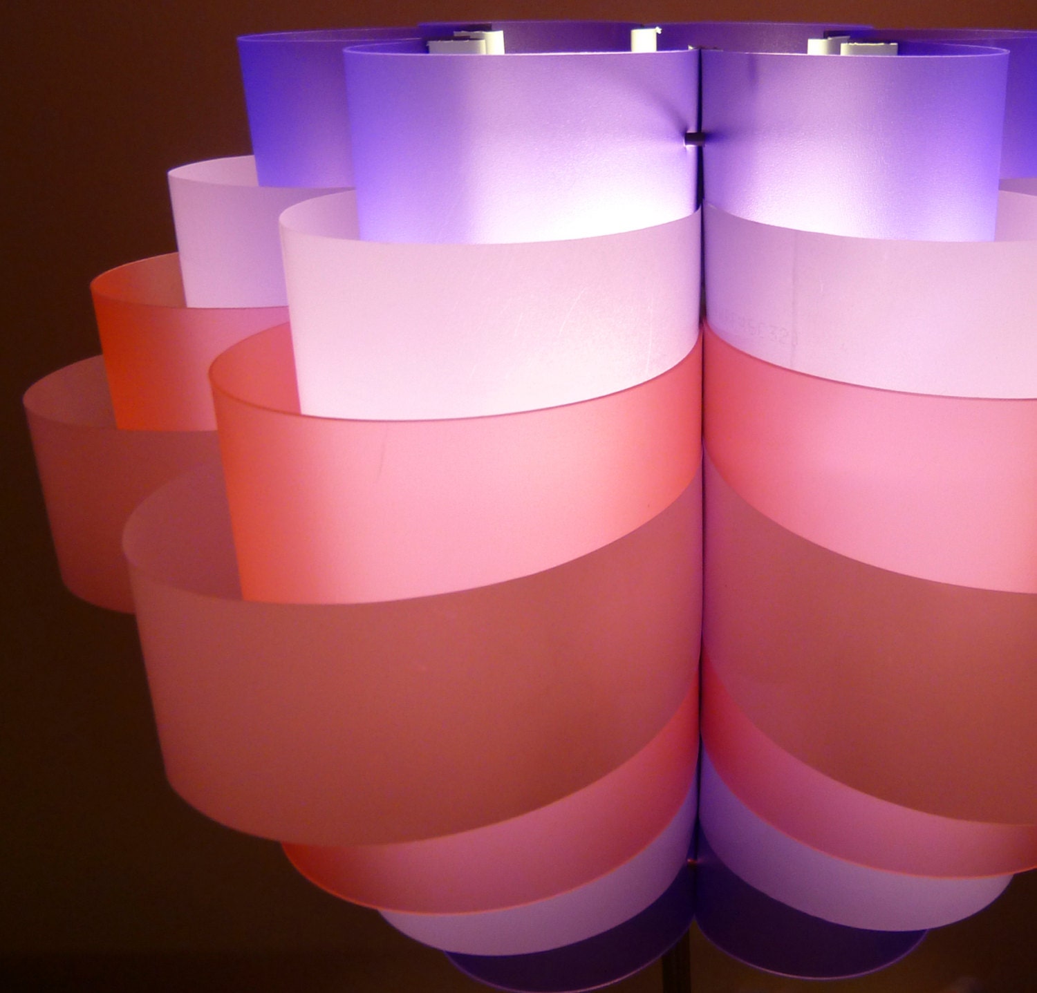 Daisy 12 (small)  - Plastic Bottle Lampshade