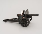 Vintage Negbaur All American Cannon Figural Table Lighter