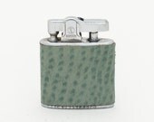 Working 1950s Ronson Triumph Pocket Lighter With Pivoting Base