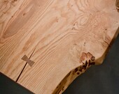 Reclaimed Oak COFFEE TABLE - Live Edge - Solid - Hardwood