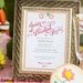 Garden Party Bridal Shower Printable Invitation - DIY Print - Bride to Be Shower Invitation