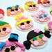 Inspired by the Lalaloopsy, All Different Dolls, Edible Fondant Cupcake Toppers