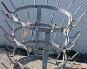 Vintage French Bottle Drying Rack "Herisson"