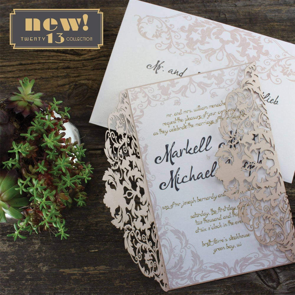 Laser cut pocket - "Mexacoli Rose"