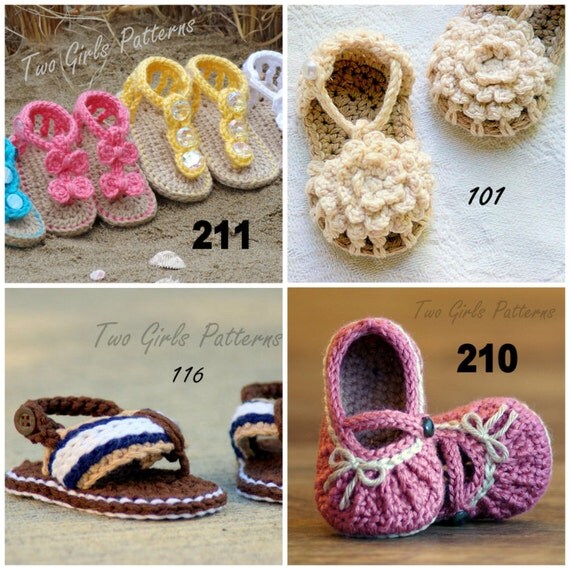 Crochet Patterns Any 4 Patterns for 17.00