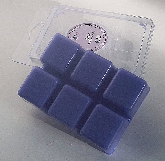 Lilac fragrance tarts, breakaway melts