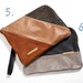 Leather bags-clutch bags - Just believe