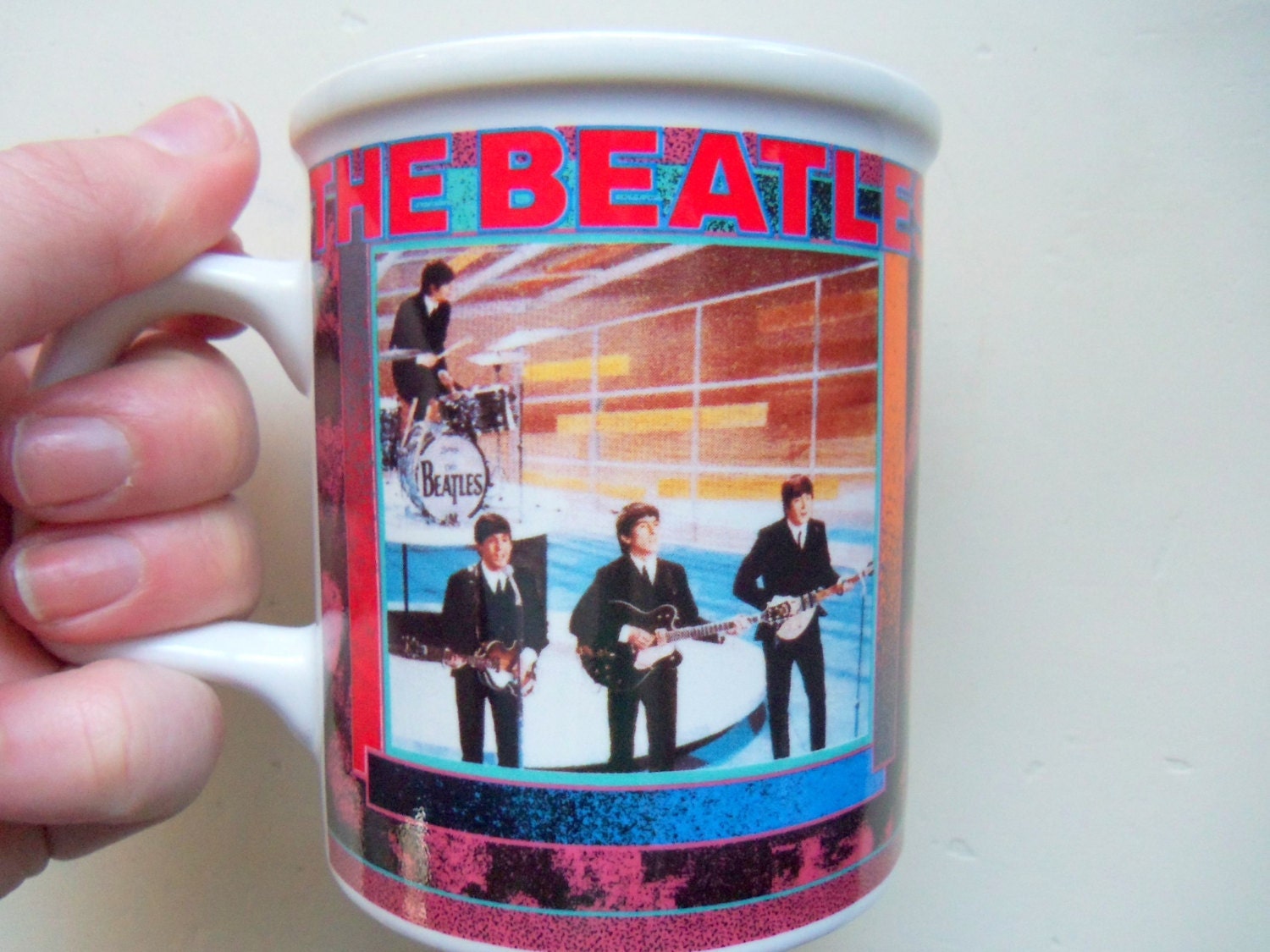 Vintage Ringo Starr Coffee Mug 1991
