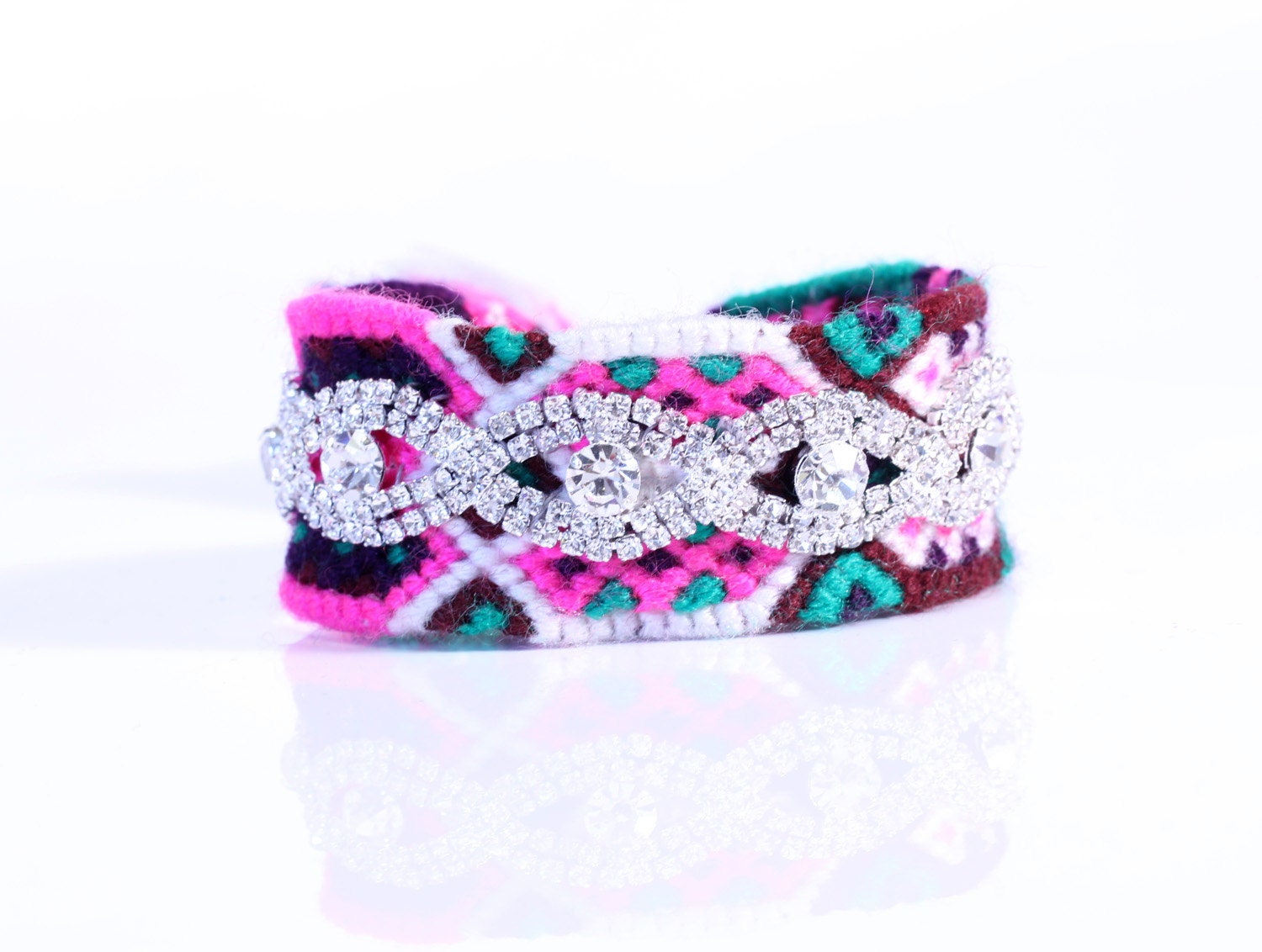 Chic Rhinestone Friendship Bracelets