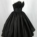 Alluring intricacy, 50s inspired ball dress with beautiful bust detail. Can be made to measure. All sizes are welcome.